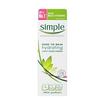 Simple Kind To Skin Hydrating Light Moisturiser 125 ml  - $6.00