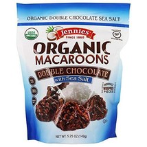 Jennies - Organic Macaroons Double Chocolate with Sea Salt - 5.25 oz. - £26.01 GBP