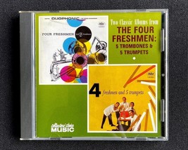 CD:  The Four Freshmen and 5 Trombones + The Four Freshmen and 5 Trumpets - £13.09 GBP