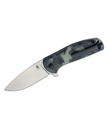 Kizer Vanguard Ray Laconico Gemini Button Lock Flipper Knife 3.125&quot; S35V... - £208.98 GBP