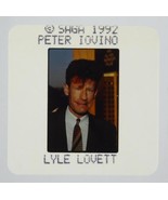 Lyle Lovett Original 35mm Slide Press Color Photo Negative 1992 Rare - $14.84