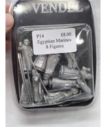 Vendel Egyptian Marines 8 Figures 28MM Miniatures Pack - $514.34 MXN