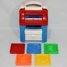Rare Vintage Fisher Price Sort And Stack Mailbox Toy 1025 5 color Letter... - $39.59