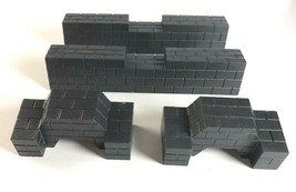 Vintage ZAXXON Board Game - Lot of 4 BRICK WALLS - Replacement Pieces Pa... - £6.99 GBP