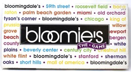 BLOOMIE&#39;S THE GAME BLOOMINGDALE&#39;S DEPARTMENT STORE BOARD GAME LATE FOR T... - $9.49