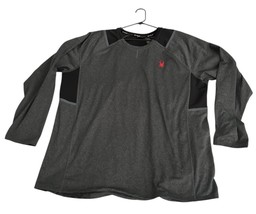 SPYDER Men’s Active 4 Way Stretch Long Sleeve Shirt 2XL with Red Spyder ... - $33.20