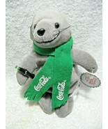 Vintage Collectible 1998 COCA-COLA Bean Bag SEAL With A Green Scarf-Home... - £14.91 GBP