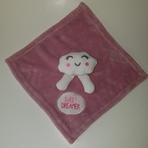 Pink Sweet Dreamer Lovey Plush White Cloud Baby Toy Soft Security Blanket 36753 - $29.65