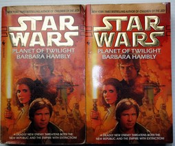 Barbara Hambly Star Wars Planet Of Twilight Vtg Mmpb Luke Leia Han Chewie Lando - £4.07 GBP