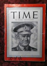 Time Magazine October 14 1940 Wwii Middle East Sir Archibald Percival Wavell - £4.39 GBP