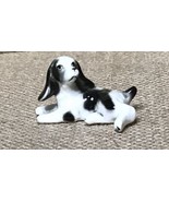 Vintage Miniature Springer Spaniel Figurine Bone China Puppy Dog Lover - $17.82