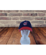  Cleveland Indians Logo  blue and red firstmerit bank cap / hat - £26.29 GBP