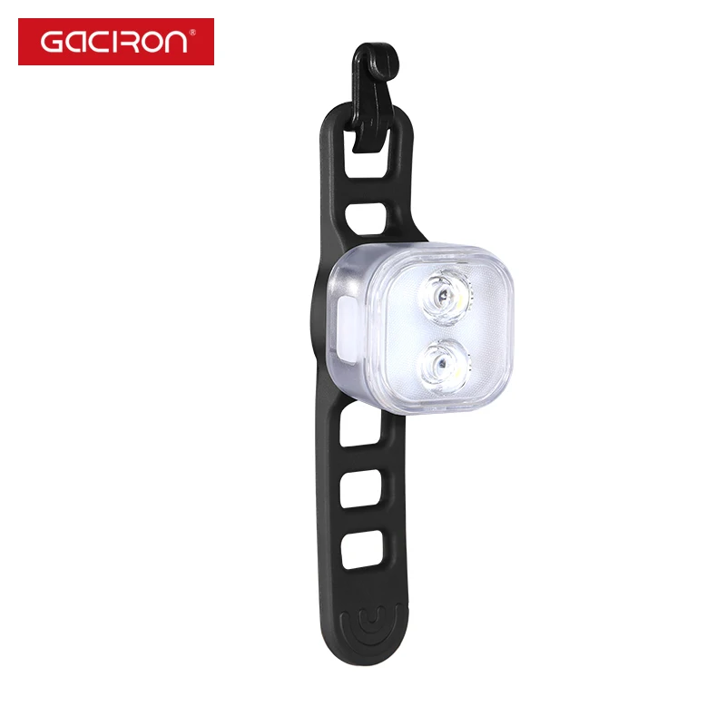 GAC Bicycle Warning Front Light Rainproof MTB Bike Head Light USB Rechargeable S - $68.96