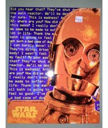 Star wars Portfolio Folders(unpunched) ~ 2 R2-D2 &amp; C3P0 ~ w/1996 Woolwor... - $225.97 MXN