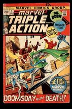 MARVEL COMICS-TRIPLE ACTION #3-Doomsday * 1972 see scans not graded - $4.90