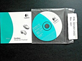 Logitech MouseWare for Windows 9.7 or Mac OS 4.0 Disc &amp; Manual - $4.94