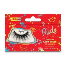RUDE Essential Faux Mink Deluxe 3D Lashes Show Girl - $4.16