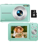 Digital Camera, Kids Camera With 32Gb Card Fhd 1080P 44Mp Vlogging Camer... - £49.68 GBP