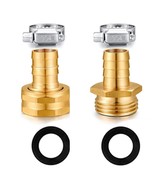 GHT Repair Kit Set With Stainless Clamps 5/8 Barb X 3/4Male Female  GHT... - $241.19 MXN