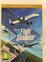Microsoft Flight Simulator 2020 Premium Deluxe PC 9 DVD&#39;s  - £159.86 GBP