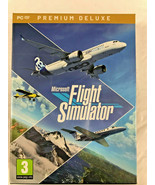 Microsoft Flight Simulator 2020 Premium Deluxe PC 9 DVD&#39;s  - £156.61 GBP