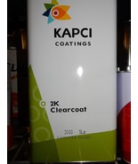 Euro Clear Coat Kit 7.5 Liter KAPCI High Gloss Urethane 2 - 1 Mix Clear ... - £177.53 GBP