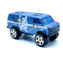 Matchbox Chevrolet 4x4 Chevy Van Emergency Vehicle Blue Diecast 1/74 Loose - £14.37 GBP