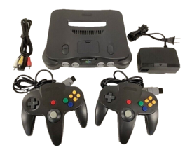 Original N64 Nintendo 64 Complete Gaming System BLACK Video Game Console... - £124.25 GBP