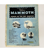 Robbins Mammoth Collection Of Songs Of The Gay Nineties Sheet Music Book... - £12.66 GBP