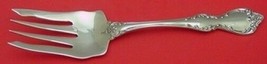 Debussy by Towle Sterling Silver Cold Meat Fork 8 1/2&quot; Serving  Heirloom - £110.02 GBP
