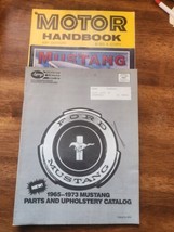 Ford Mustang Parts Upholstery Accessories 1965-1973 Catalog Motor Motor Handbook - £9.43 GBP