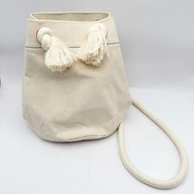 New w Tag Madewell Canvas Transport Convertible Crossbody Natural - $29.99