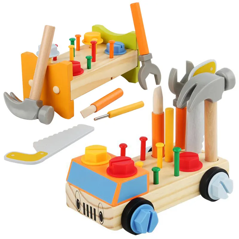 Children 3D Busy Board Wooden Toys Montessori Parish Game Simulation Screw - £17.38 GBP+
