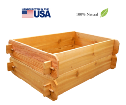 &#39;B-Stock&#39; TIMBERLANE GARDENS Cedar Raised Garden Bed Planter Vegetable G... - £62.51 GBP