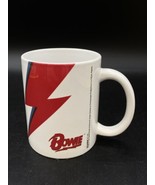 David Bowie Red Lightning Bolt Coffee Mug 2019 Aquarius 47-157 - £14.00 GBP