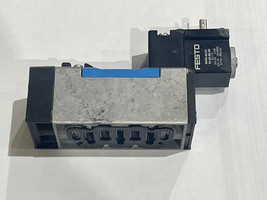 Festo MFH-5/2-D-1-FR-C Solenoid Valve MSFG-24/42-50/60-DS-OD Coil 24VDC  - $39.51