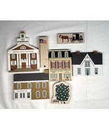 Cats Meow Wood Town Shelf Sitters Mixed Lot Variety - €13,01 EUR