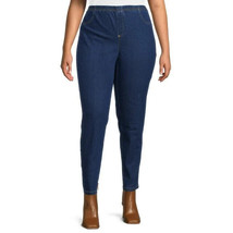 Just My Size Women&#39;s Plus Size Pull-On Stretch Jeggings Blue - 1XP (16WP) - £11.87 GBP