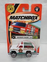 Matchbox Chevrolet Blazer 4x4 Mattel Wheels Diecast Car #6 - £9.94 GBP