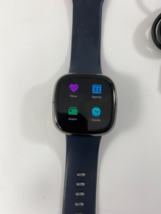 Fitbit Sense Advanced Midnight Blue Activity Tracker Smartwatch FB512 Small S - $114.95