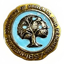 PTA 10K Yellow Gold Filled Pin National Congress of Parents Teachers 189... - $316.62 MXN