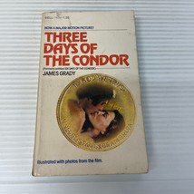 Three Days Of The Condor Media Tie In Paperback Book by James Grady 1975 - £9.77 GBP