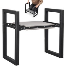 Garden Kneeler and Seat, Black Garden Bench Heavy Duty Foldable Kneeling... - $2,770.44 MXN