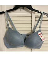 Denim Blue PINK LOVER BRA NEW 38C STYLE 6835 NWT - $16.83