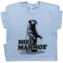 Nice Marmot T Shirt The Big Lebowski Shirt Cool Movie Quote Funny Animal Graphic - £15.85 GBP