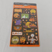 Halloween Stickers 4 Sheets Stickety-Doo-Da American Greetings Scrapbook Crafts - £4.68 GBP
