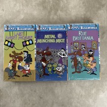 The Adventures of Rocky &amp; Bullwinkle 3 VHS Tape Lot InComplete Goodtimes - £9.24 GBP