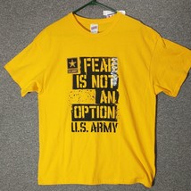 U.S. Army Shirt Mens Fear Is Not An Option T-Shirt - $10.88