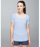 LULULEMON “Every Yogi” Top Deauville Stripe Pipe Dream Blue White Stripe... - €19,98 EUR