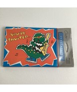 Birthday Party Invitations Dino-Mite Dinosaur Carlton Cards Envelopes Vi... - $20.19 CAD